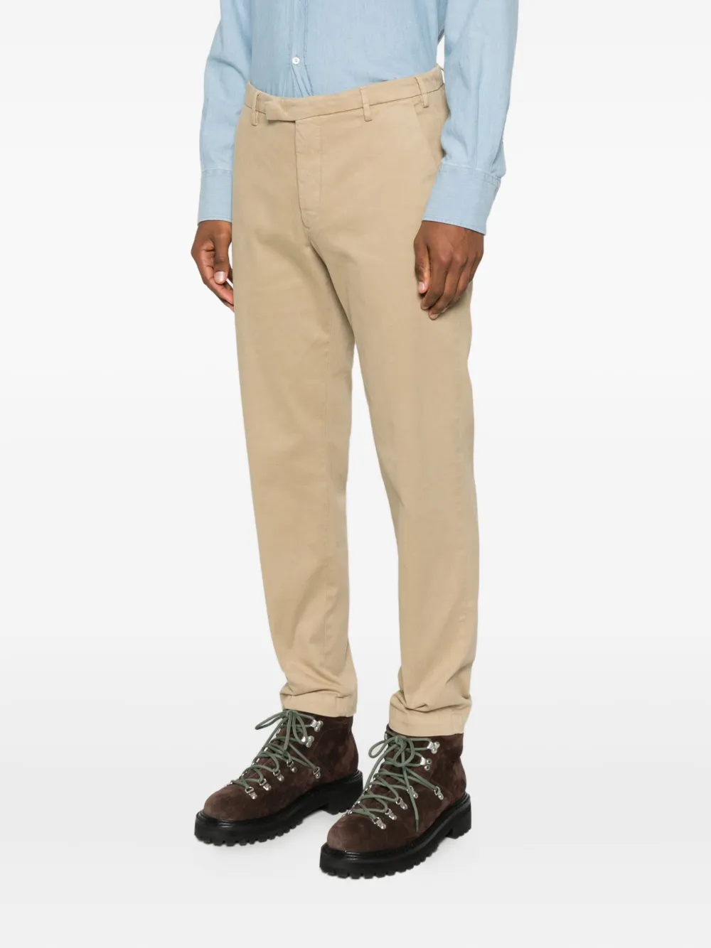 Michael Coal Pocket Trousers In Neutral