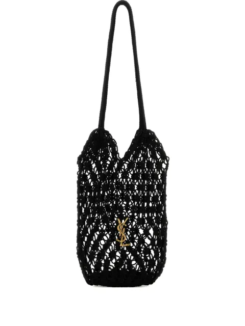 Saint Laurent large Cassandre open-work bucket bag