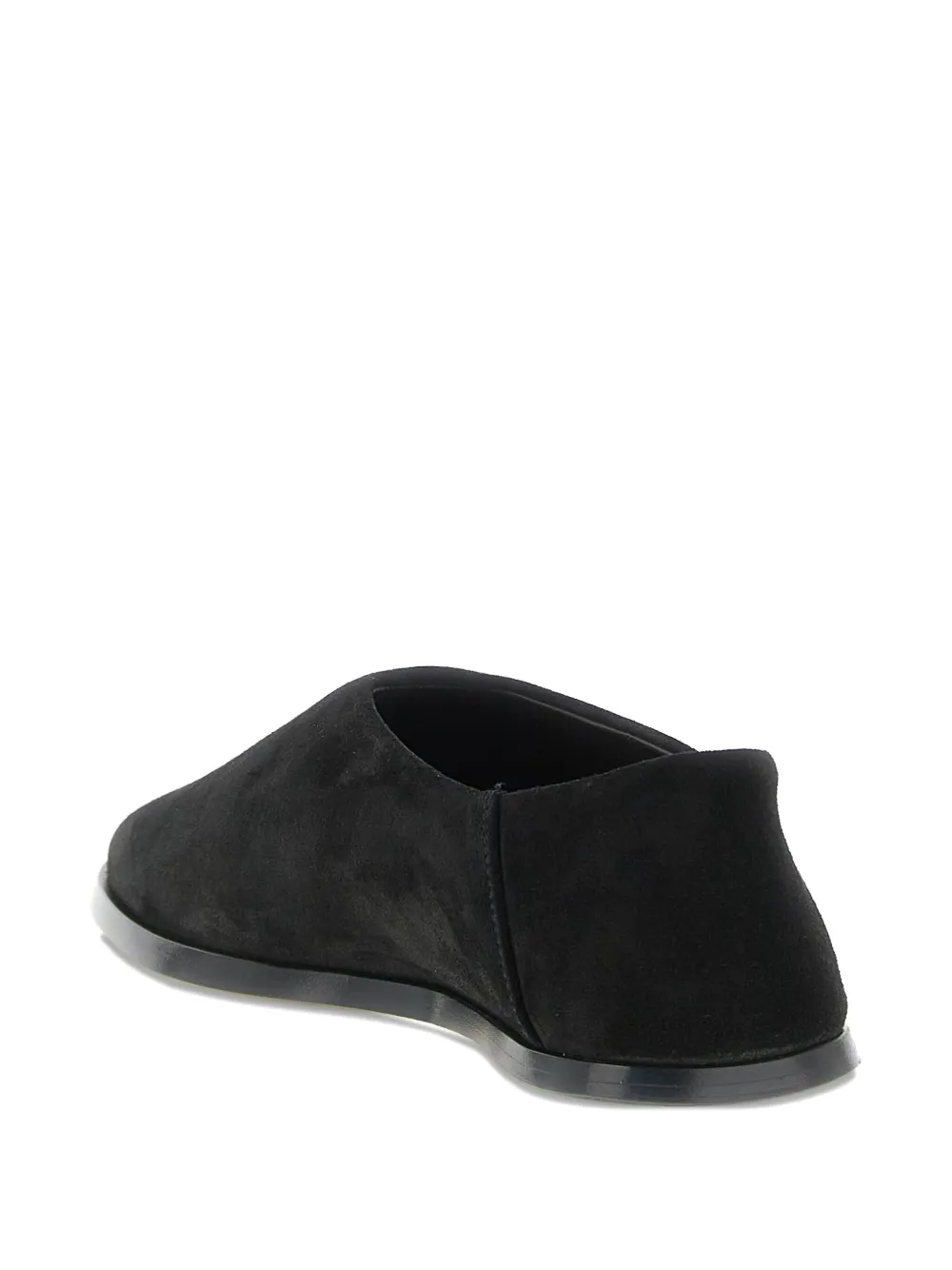 Fear Of God Platte suède loafers Zwart