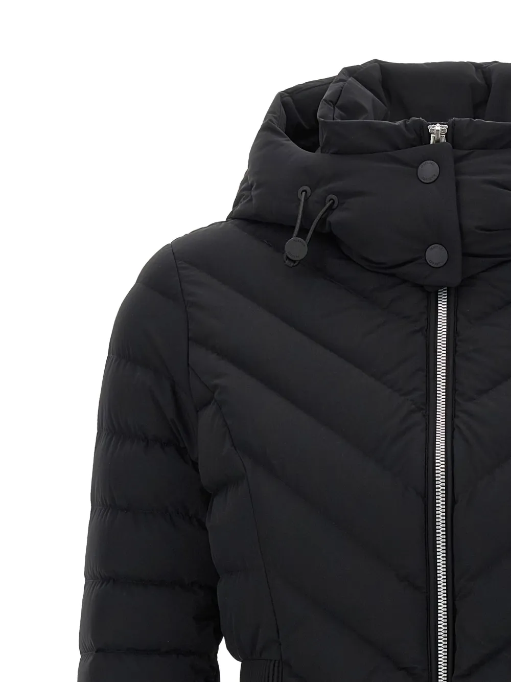 Mackage Quilted Hooded Jacket In Black