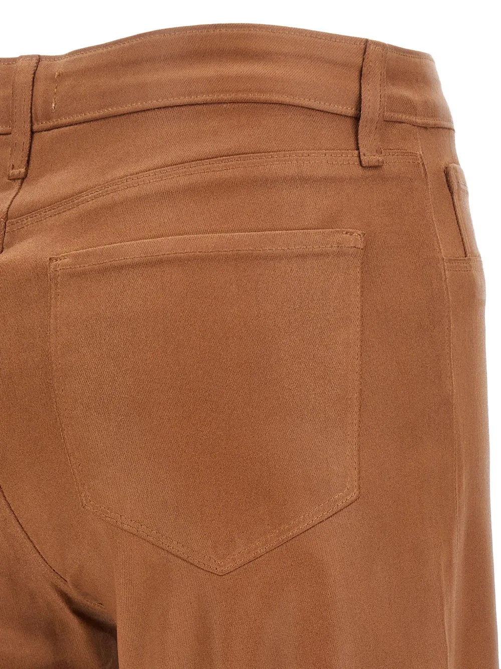 L'agence Selma Flared Jeans In Brown