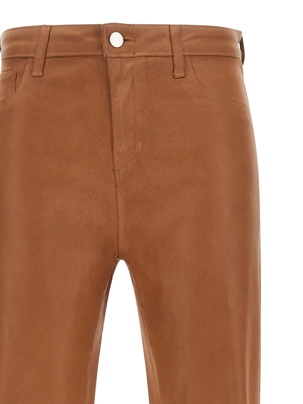 L'agence Selma Flared Jeans In Brown