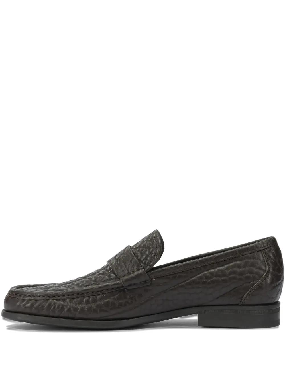 Ferragamo textured buckle loafers | marrón | Image 1