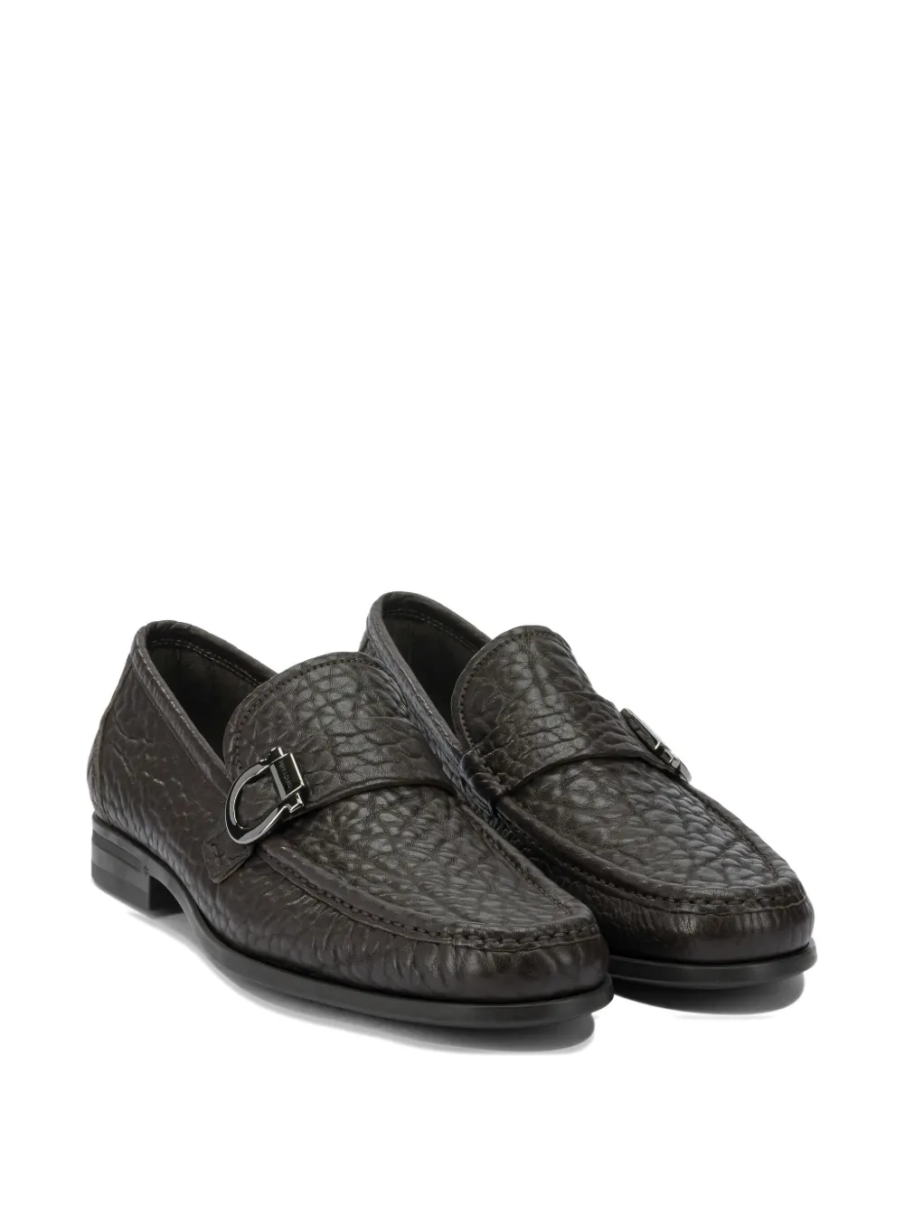 Ferragamo textured buckle loafers | Image 2