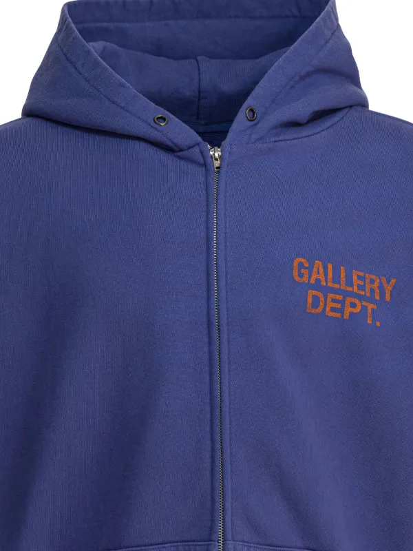 GALLERY DEPT. Zip Hoodie | Blue | FARFETCH