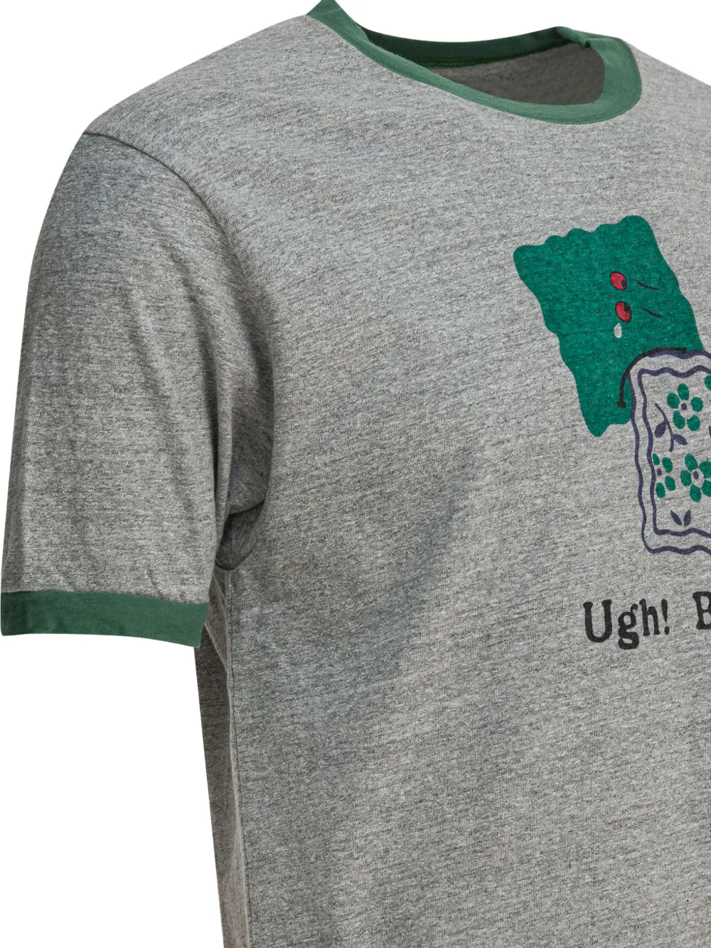 KAPITAL T-shirt met grafische print Grijs