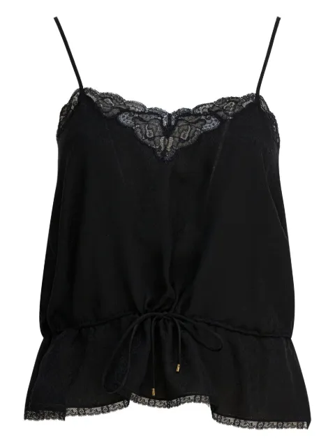 Chloé lace Drawstring blouse