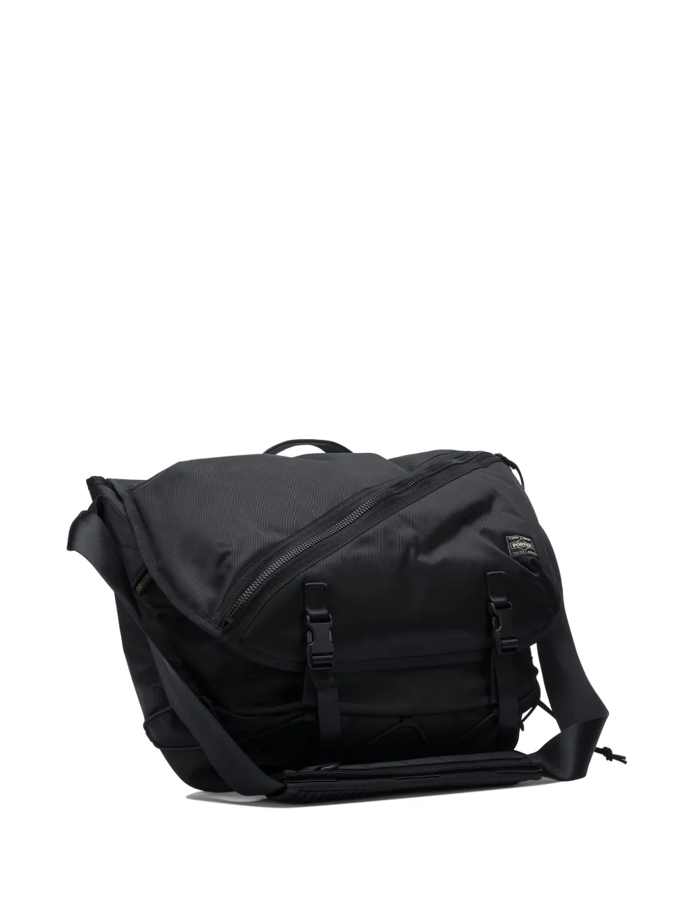 Porter-Yoshida & Co. Messengertas met rits Zwart