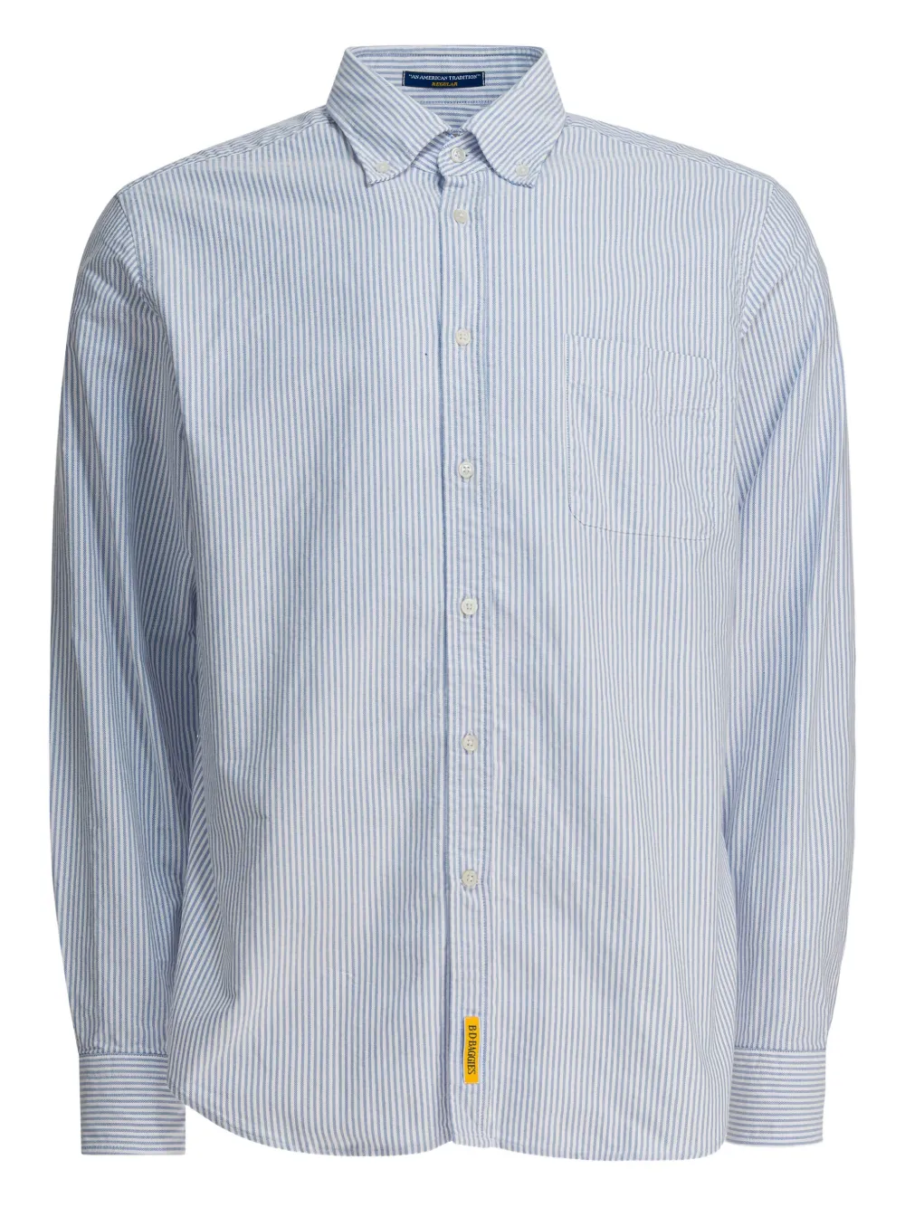 Bd Baggies Striped Pocket Shirt In Multi