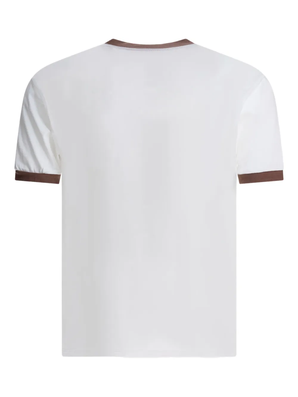 KAPITAL T-shirt met aapprint - Wit