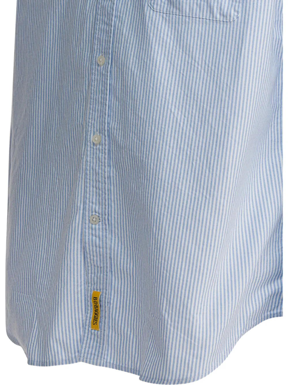 Bd Baggies Striped Pocket Shirt In Blue