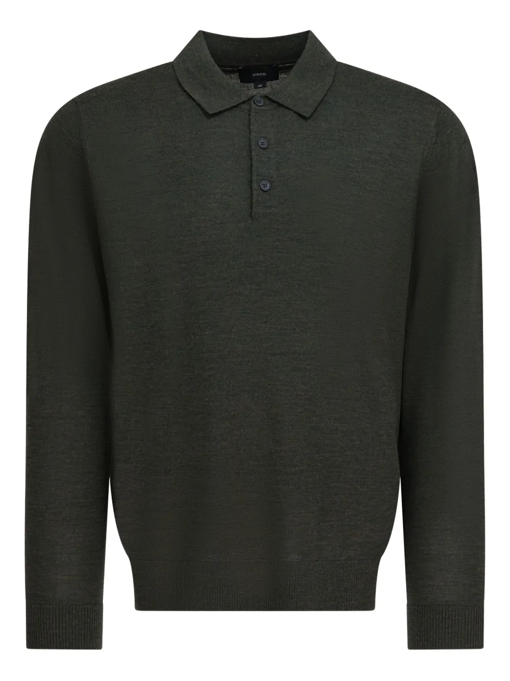 Vince playera tipo polo con botones | verde | Image 1