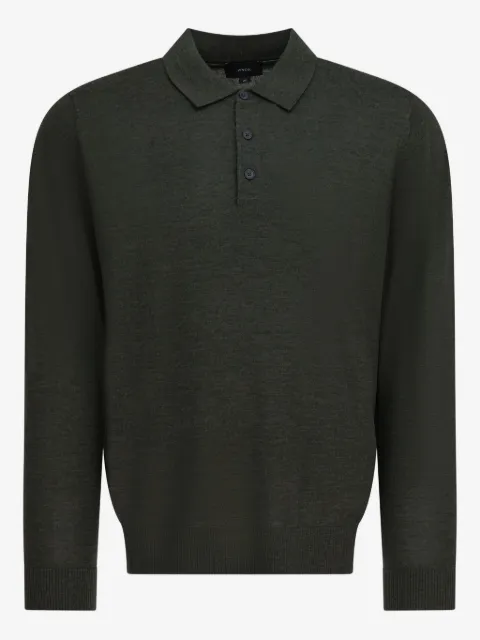 Vince button-closure polo shirt