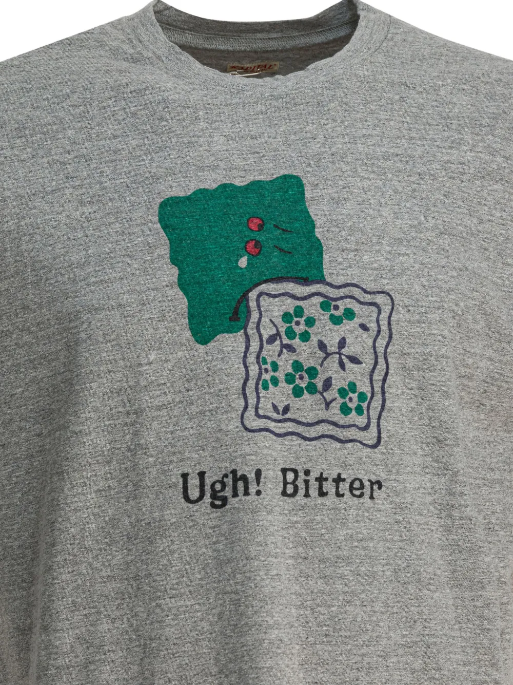 KAPITAL T-shirt met grafische print Grijs