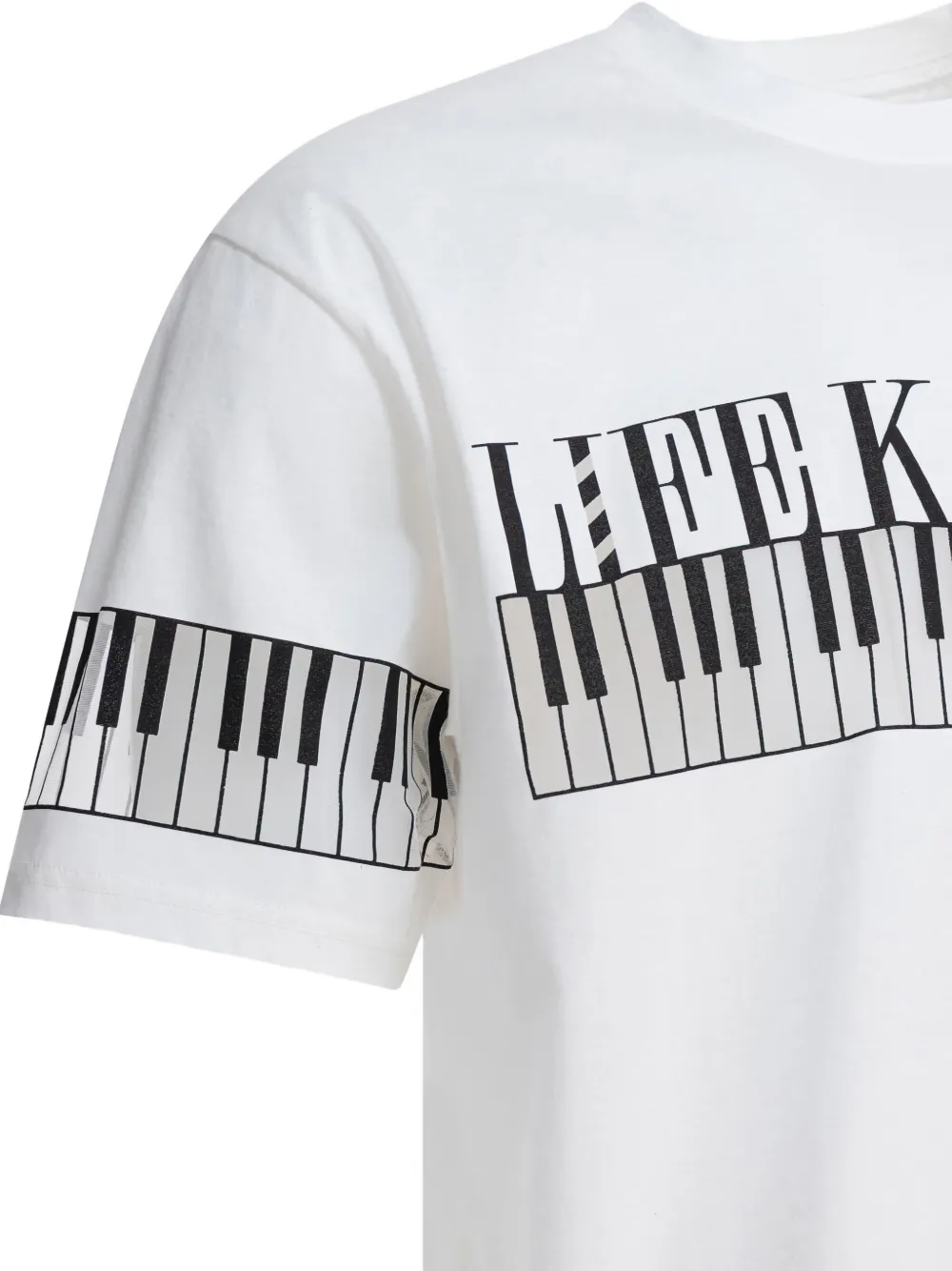 Kapital Piano-print T-shirt - White 