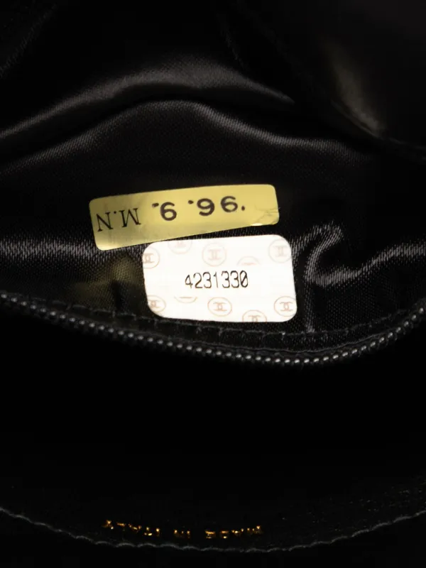 CHANEL Pre-Owned 1996-1997 CC Quilted Lambskin Turnlock Handbag