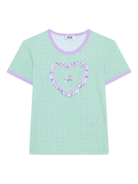 GCDS Polly Pocket heart-print T-shirt