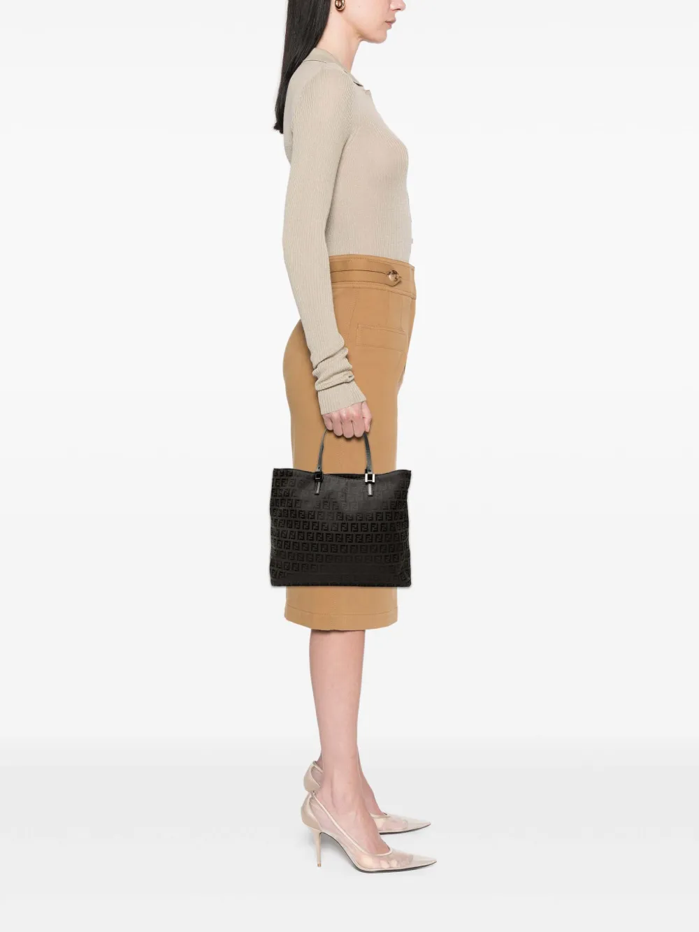 Fendi Pre-Owned tote Zucchino Canvas 2010-2025 | Estilos de archivo | Image 2