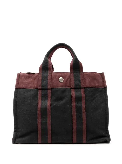 Hermès Pre-Owned 20th Century Bicolor Canvas Fourre Tout PM tote bag