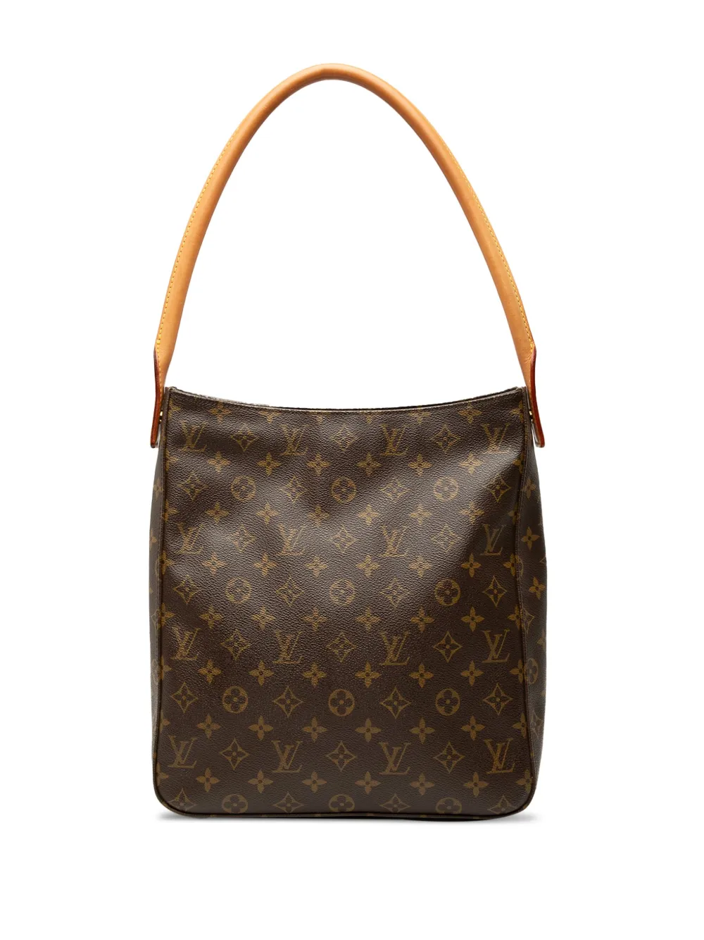 Louis Vuitton Pre-Owned 2001 Monogram Looping GM shoulder bag - ブラウン Louis Vuitton Pre-Owned 2001 Monogram Looping GM shoulder bag - ブラウン