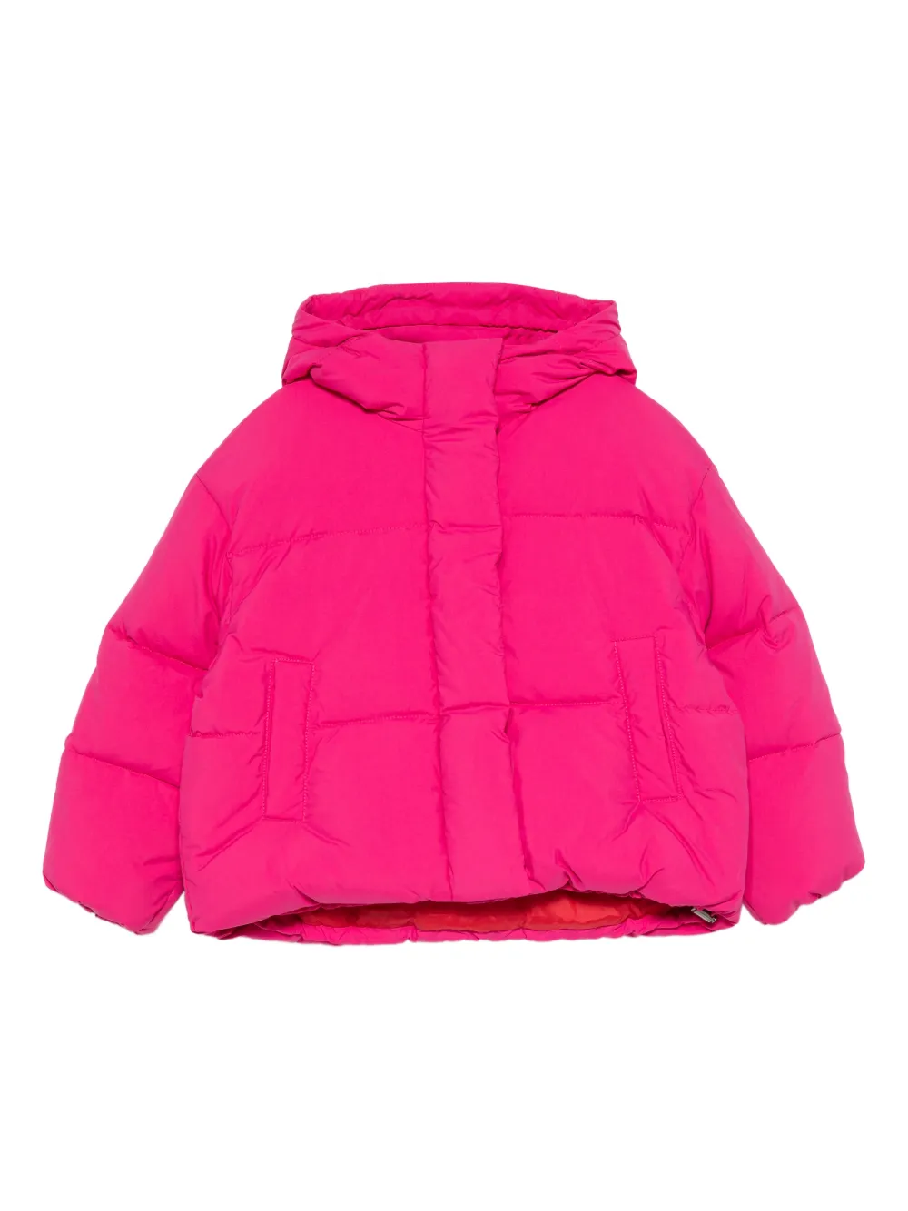 Il Gufo hooded padded jacket | Pink | Image 1