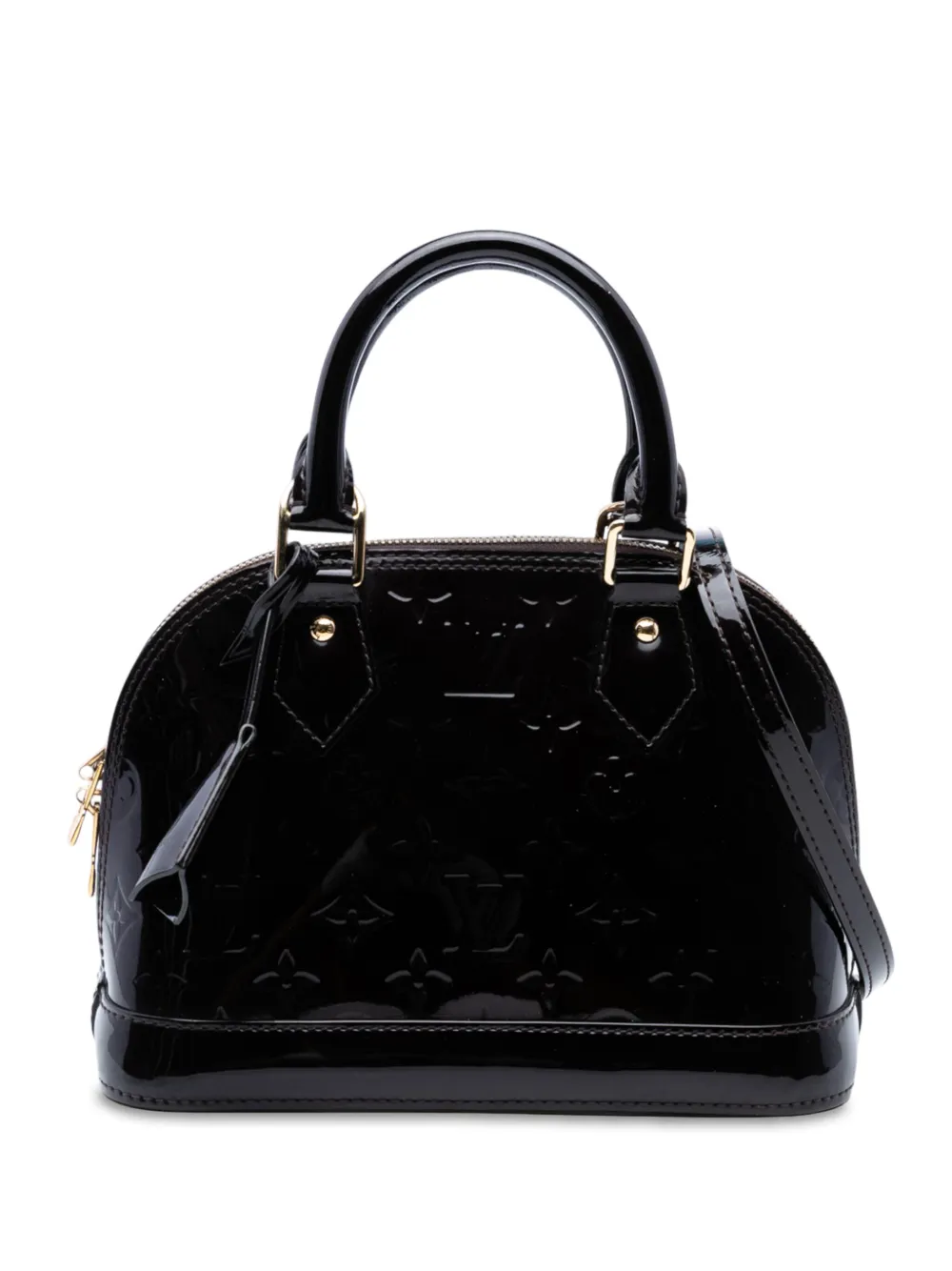 Louis Vuitton Pre-Owned 2014 Monogram Vernis Alma BB satchel - パープル Louis Vuitton Pre-Owned 2014 Monogram Vernis Alma BB satchel - パープル