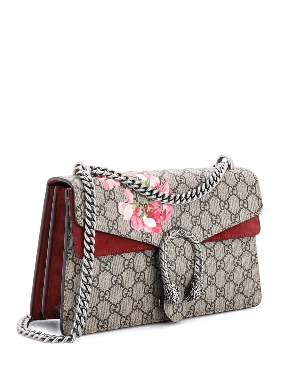 Gucci Pre-Owned Dionysus Bag Blooms Print GG Coated Canvas Small