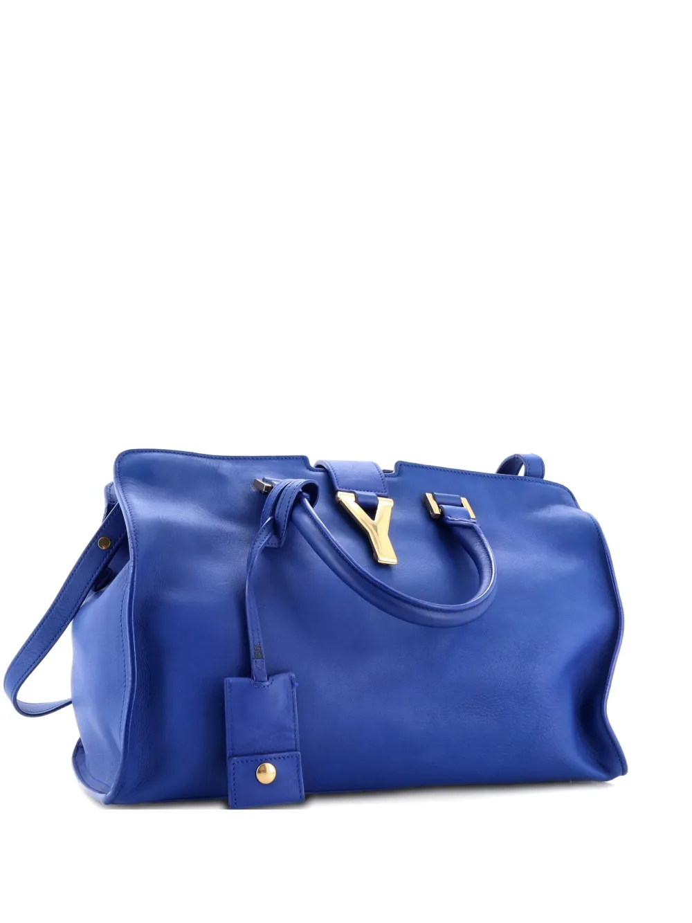Saint Laurent Pre-Owned Classic Y Cabas Leather Small satchel | azul | Image 1