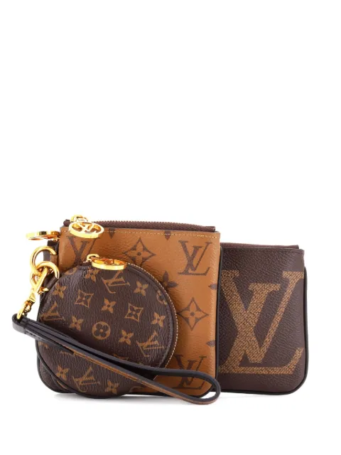 Louis Vuitton Pre-Owned Trio Pouch Set Reverse Monogram Giant clutch bag