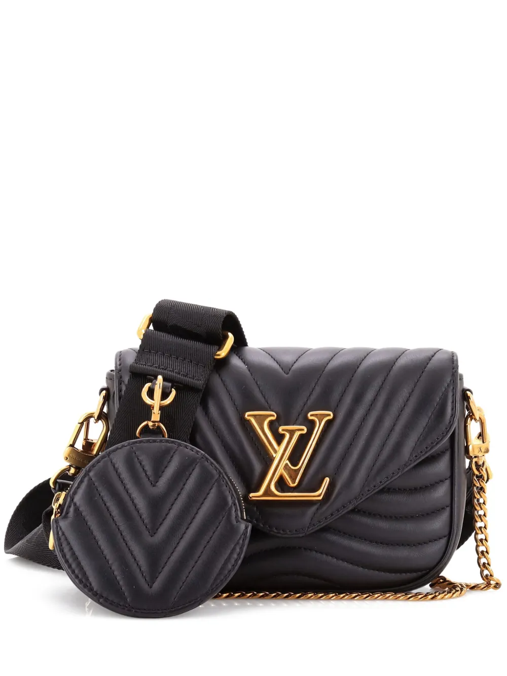 Louis Vuitton Pre-Owned New Wave Multi Pochette Quilted Leather