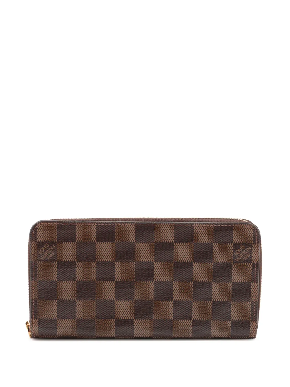 Louis Vuitton Pre-Owned 2017 Damier Ebene Zippy Wallet long wallets - Louis Vuitton Pre-Owned 2017 Damier Ebene Zippy Wallet long wallets -
