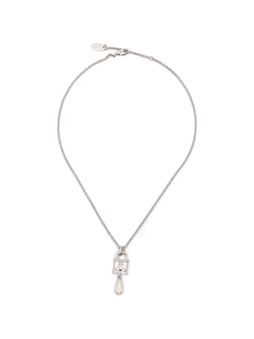 Vivienne Westwood small Celestia Orb-pendant necklace - Argento
