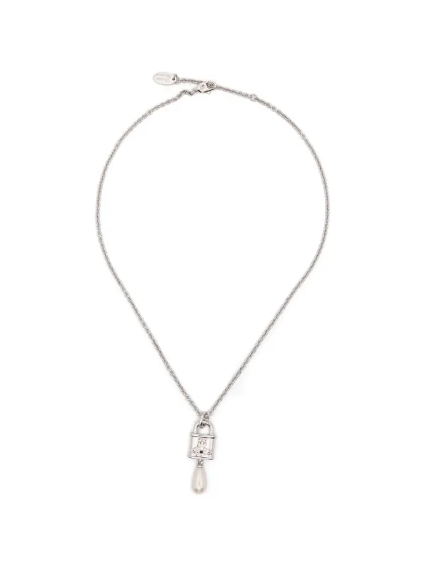 Vivienne Westwood Celestia Small Pendant Necklace in Silver