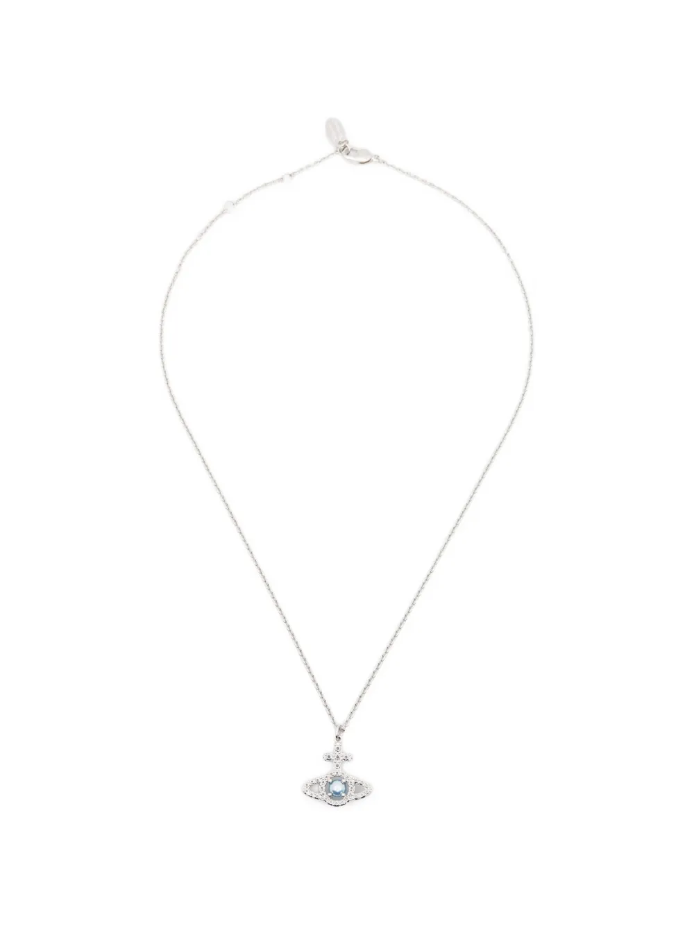 Vivienne Westwood Olympia pearl-pendant necklace - Argento