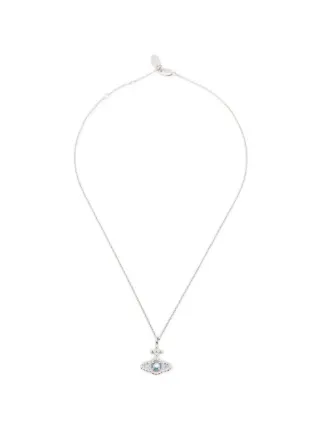 Vivienne Westwood Olympia Pearl orb-pendant Necklace | Silver