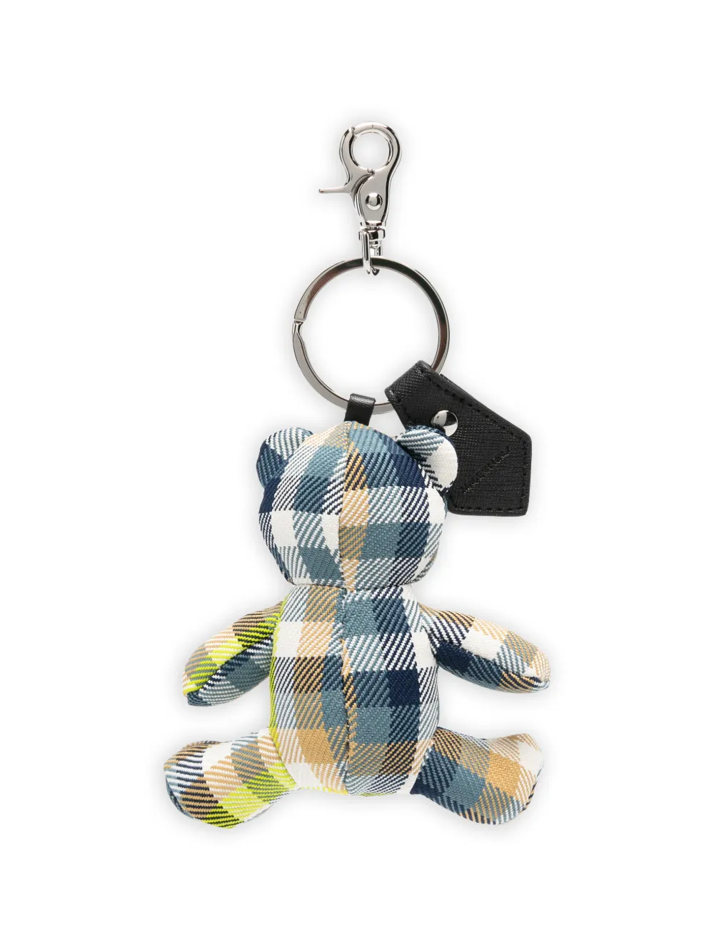 Vivienne Westwood Teddy Bear sleutelhanger met tartan-ruit Blauw