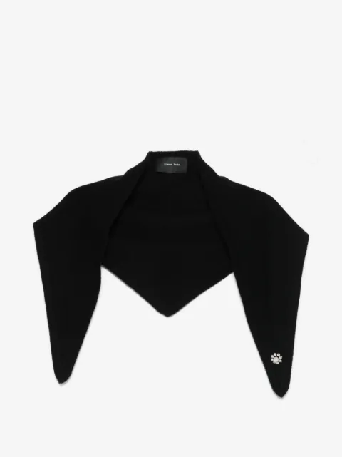 Simone Rocha embellished neckerchief
