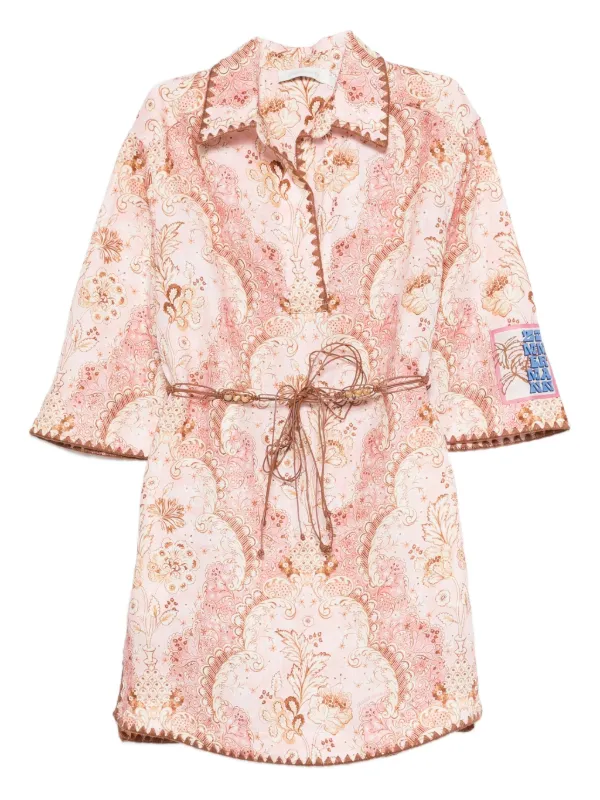 strapless open back dress NEW Zimmermann Tulsi Paisley Mini Dress Size 6 – KMK Luxury Consignment