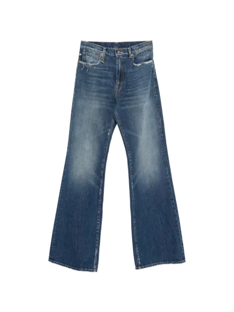 R13 Janes distressed straight jeans