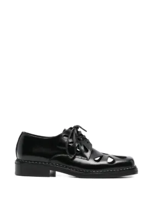 Simone Rocha multi-buckle Derby Shoes | Black | FARFETCH