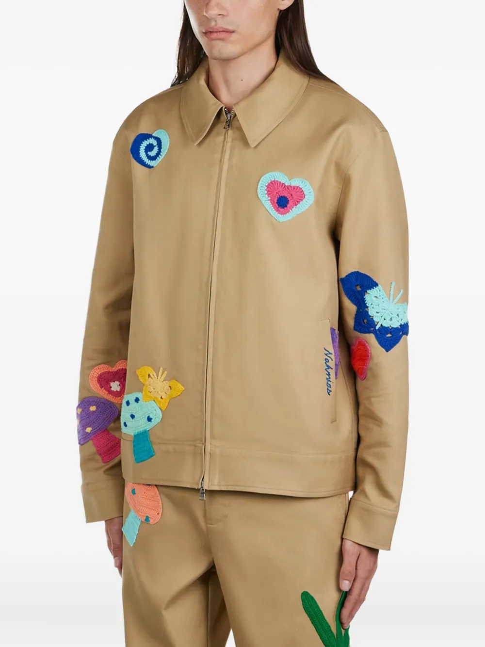 Nahmias patchwork jacket | Shirt Jackets | Image 2