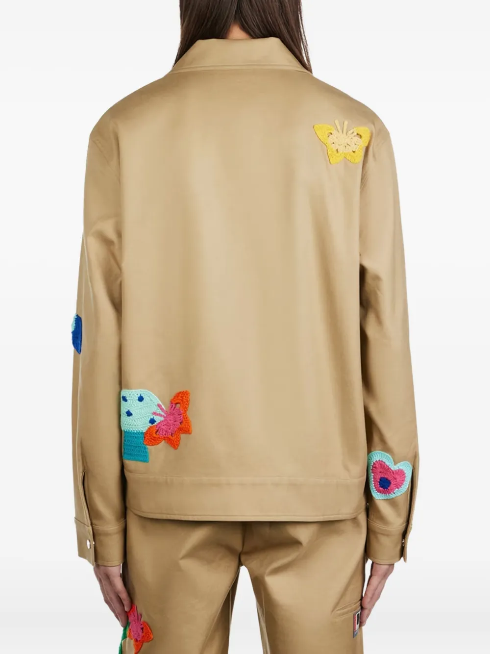 Nahmias Jack met patchwork Beige
