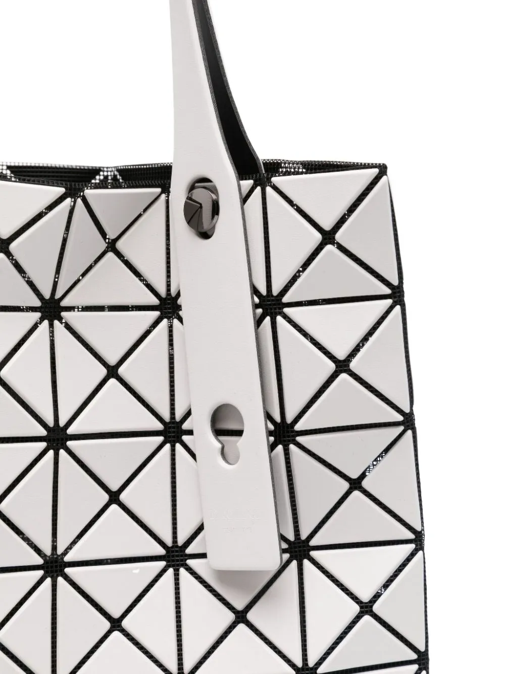 Bao Bao Issey Miyake Shopper met geometrisch patroon - Grijs