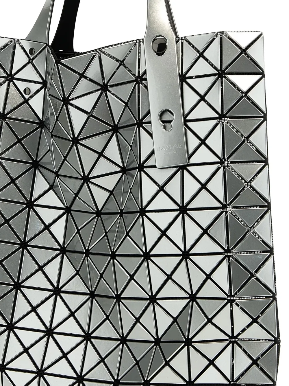 Bao Issey Miyake Shopper met geometrisch patroon Zilver