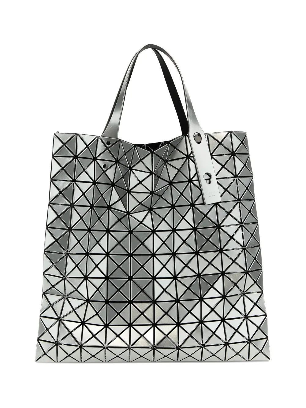 Bao Bao Issey Miyake geometric-pattern tote bag | Silver | Image 1