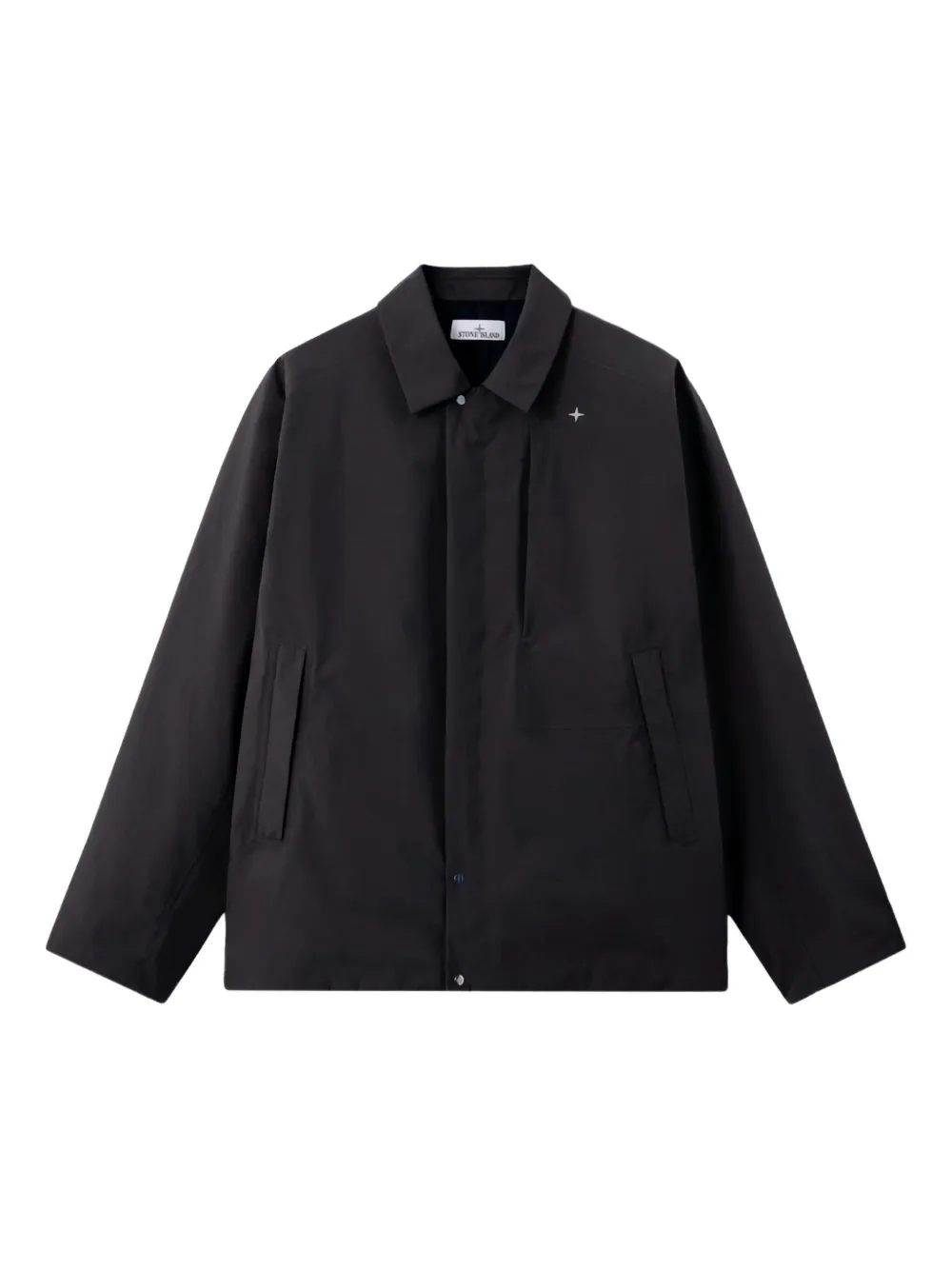 Stone Island star-embroidered jacket - Schwarz