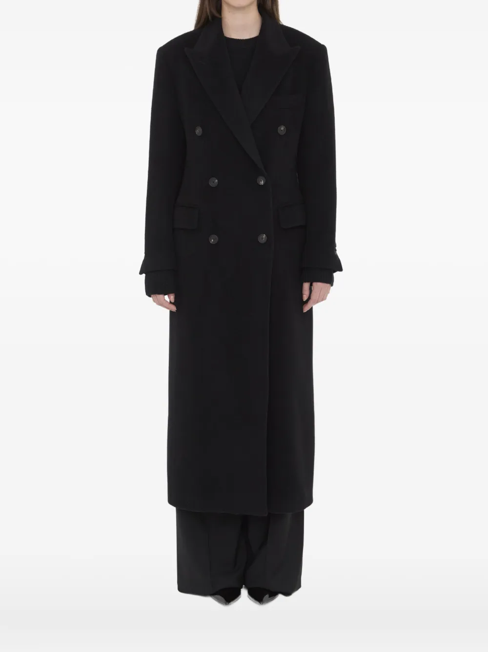 Tagliatore Caitlyn double-breasted coat | Black | Image 1