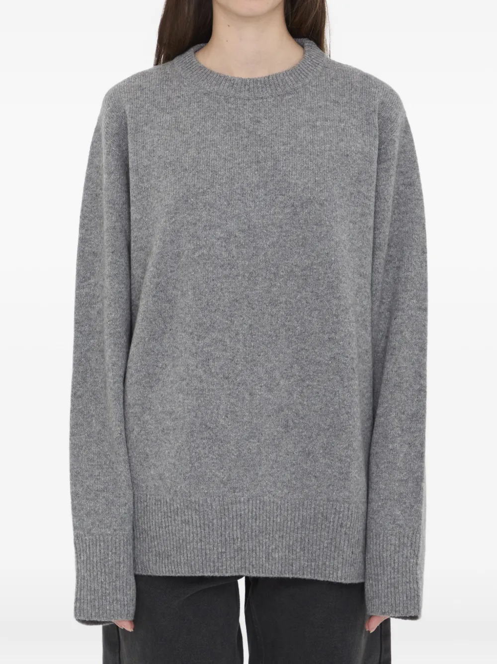 The Row ribbed sweater | Grey | Image 1