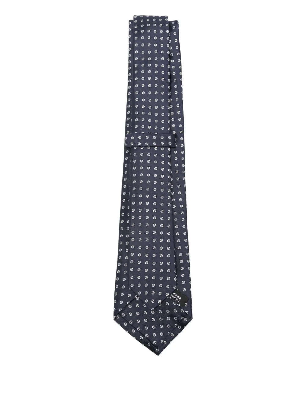 Kiton geometric-patterned silk tie | Image 2