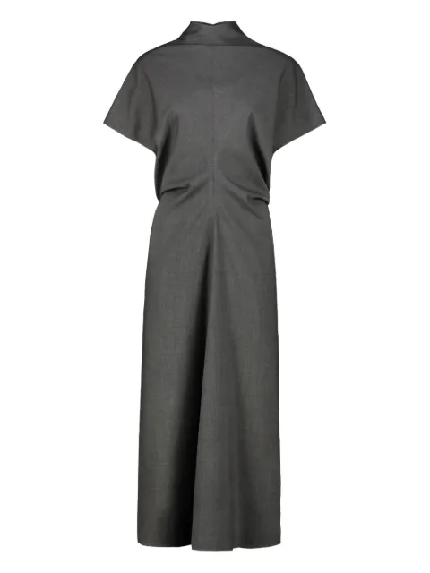 DRHOPE high-neck midi dress